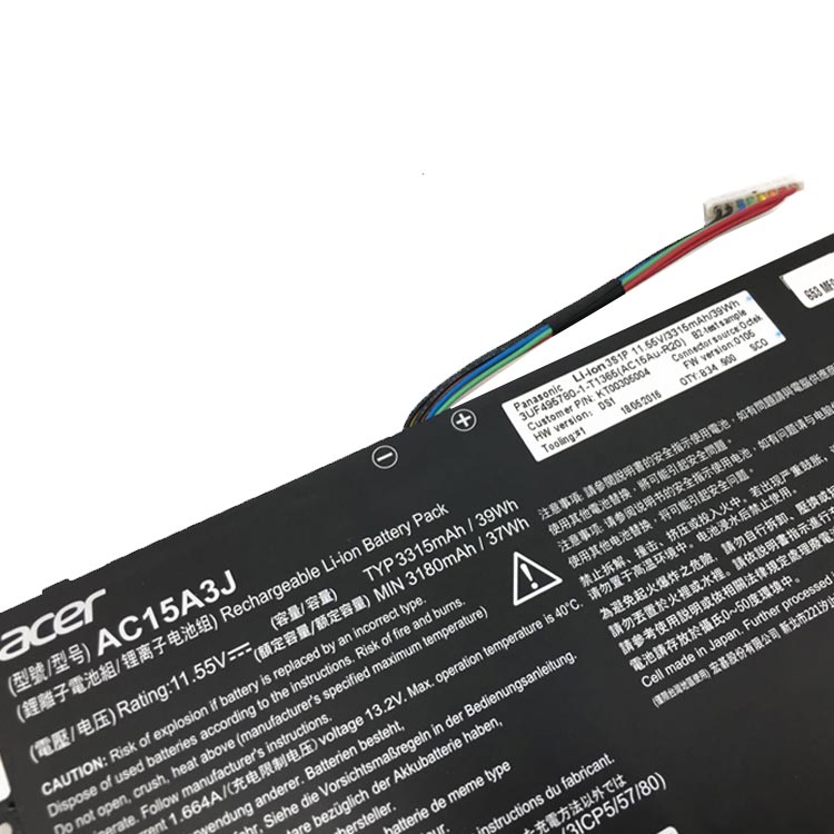ACER AC15A3J akku