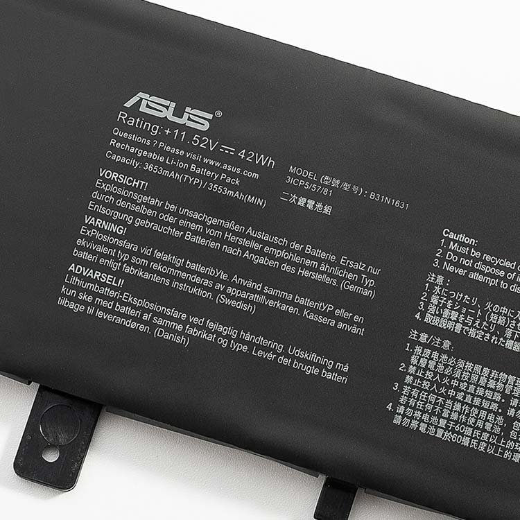 ASUS B31N1631 akku