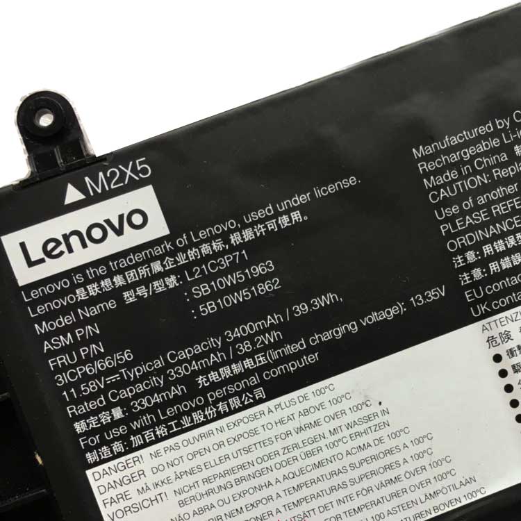 Lenovo ThinkPad T14 P14s Gen 3 akku