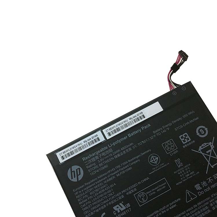 HP MLP3810980 akku