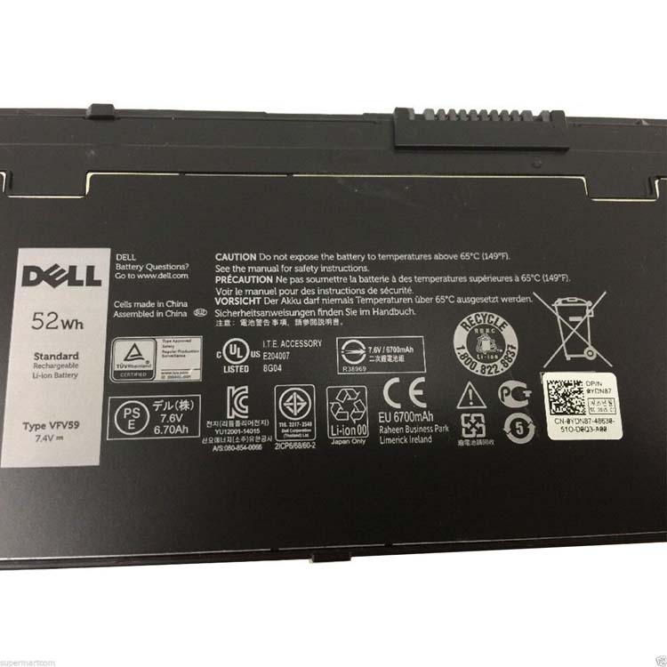 DELL 0W57CV akku