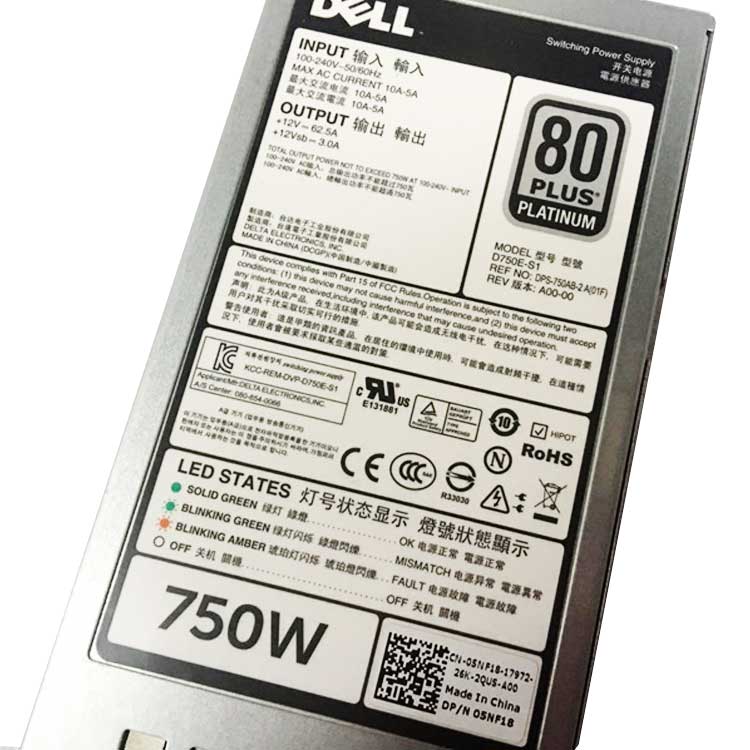 Dell R720 Netzteile / Ladegeräte