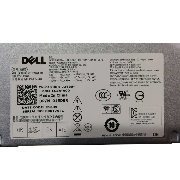 DELL AC350AM-00 Netzteile / Ladegeräte